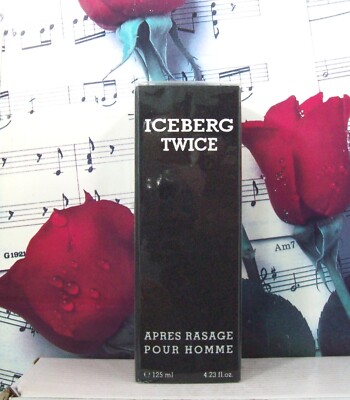 Iceberg Twice Pour Homme After Shave 4.2 FL. OZ. Sealed Box.