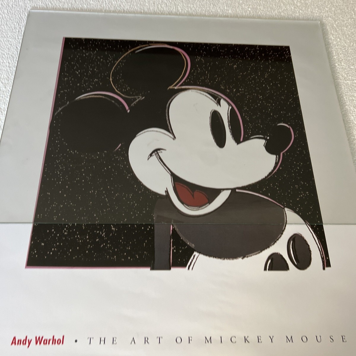 The Art Of Mickey Mouse ウォーホル/アートポスター THE ART OF MICKEY BY ANDY WARHOL 1993 24