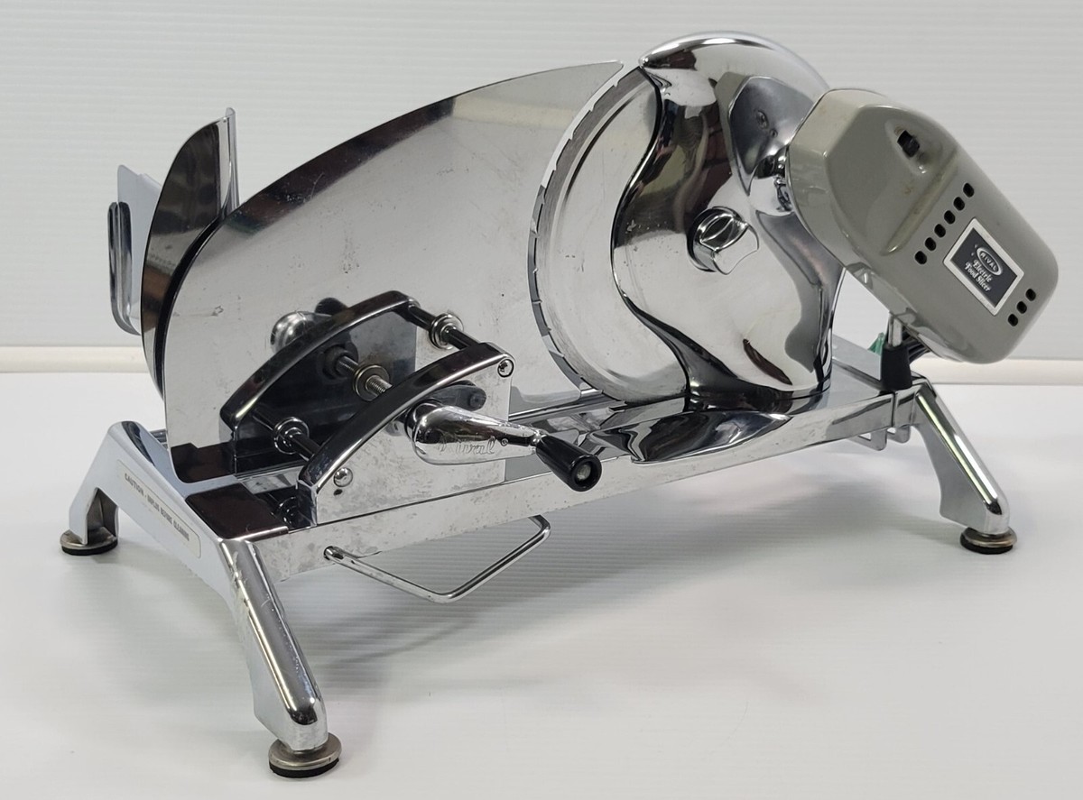 アメリカ製 デッドストック ビンテージ RIVAL社製 電動フードスライサー Z) Vintage Rival Chrome Electric 7