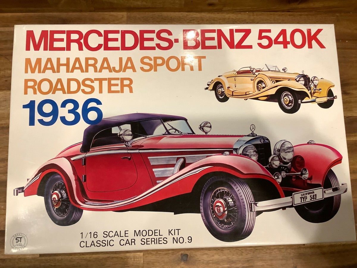 学研1:16　メルセデスベンツ540K　1936 1/24 ホビー・楽器・アート 学研1:16 メルセデスベンツ540K 1936
