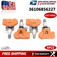 Set (4) #36106856227 Tire Pressure Monitoring Sensor TPMS For BMW 3/5/6/7series