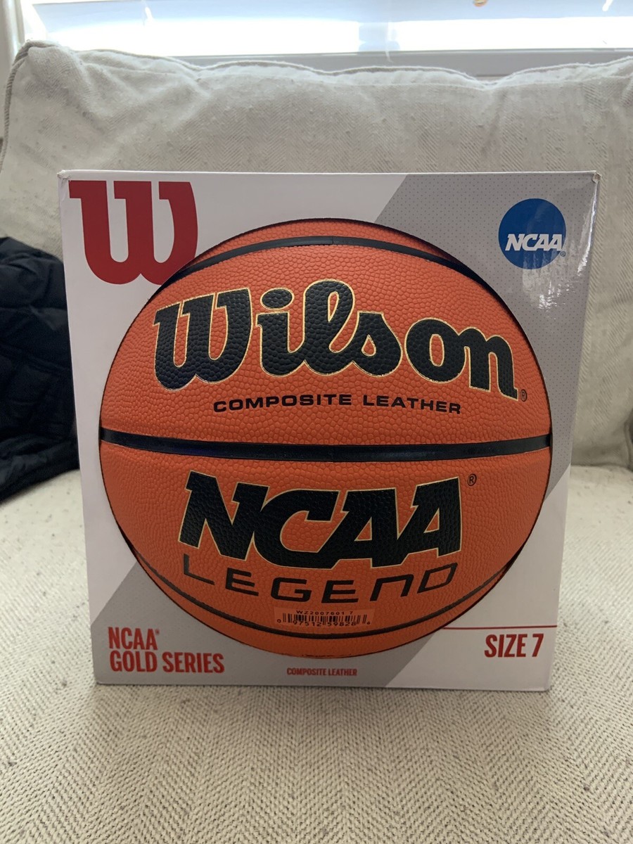 Wilson NCAA Legend Basketball Size 7 29.5” Indoor/Outdoor - New