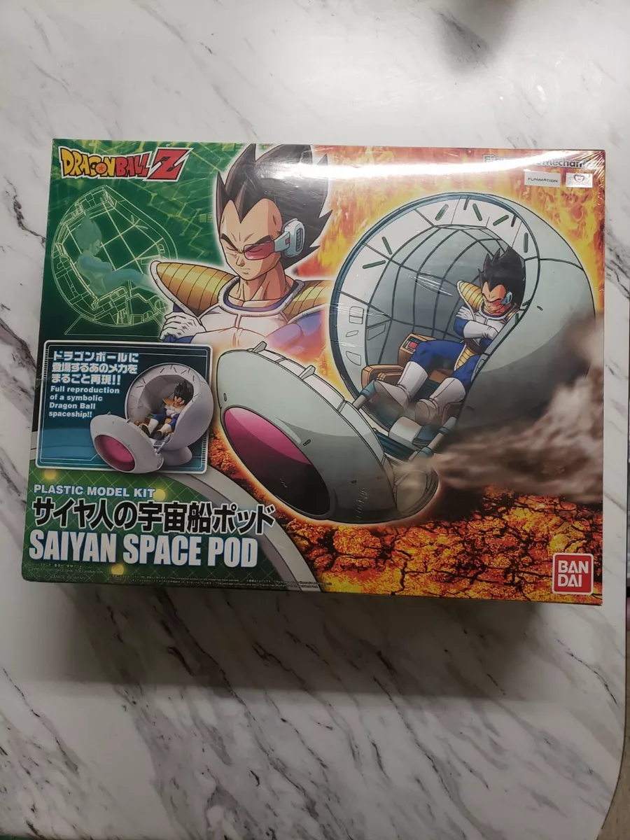 Bandai Dragon Ball Z Saiyan Space Pod Plastic Model Kit