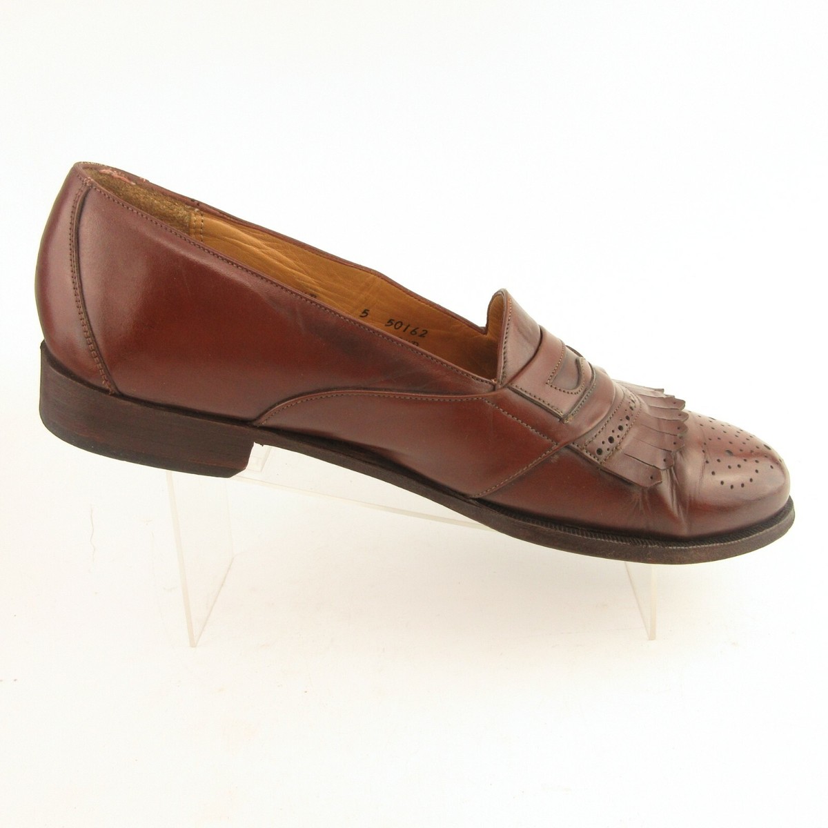 Johnston & Murphy Aristocraft 8.5D Brown Kiltie Full Strap 