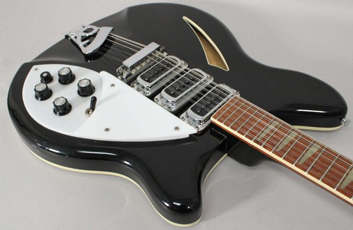 1976 Rickenbacker 370/12 Jetglo 3 Pickup 12 String Semi-Hollow Electric Guitar - Picture 9 of 24