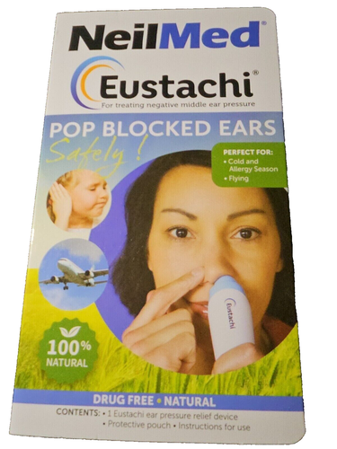 NeilMed Eustachi Ear Pressure Relief Device for Cold &amp; Allergy Season ...