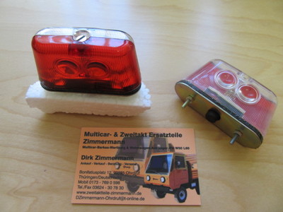2 Stück Parkleuchte Begrenzungsleuchten Multicar M24 M25 Traktor IFA DDR Neuware