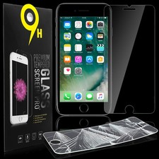 Panzerfolie für iPhone 7 Plus iPhone 8 Plus Schutzglas 9H Echt Glas