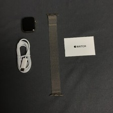 Apple Watch Series 7 GPS 41mm Gold Stainless Steel Case w/ Gold Milanese Loop