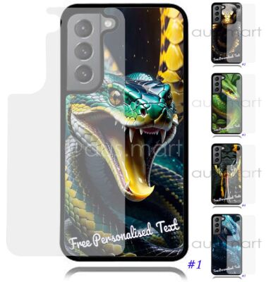 Personalised Text Phone Glass Back Case For Samsung Galaxy Note 20/10/9/8 Series