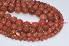 4/6/8/10/12/14mm Natural Gold Sandstone Round Gemstone Beads Loose Beads 15"