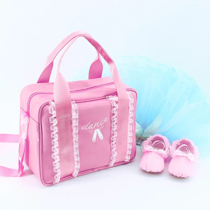 Canvas Ballet Dance Bag Backpacks Fashion Embroidered Bag