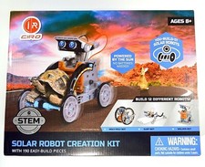Ciro Solar Robot Creation Kit Builds 12 Different Robots w/ 190 Pieces NEW