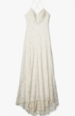 Jenny Yoo Paige Lace Wedding Dress - Size 12