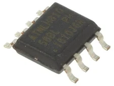 2X AT25080B-SSHL-B EEPROM Memory MICROCHIP TECHNOLOGY