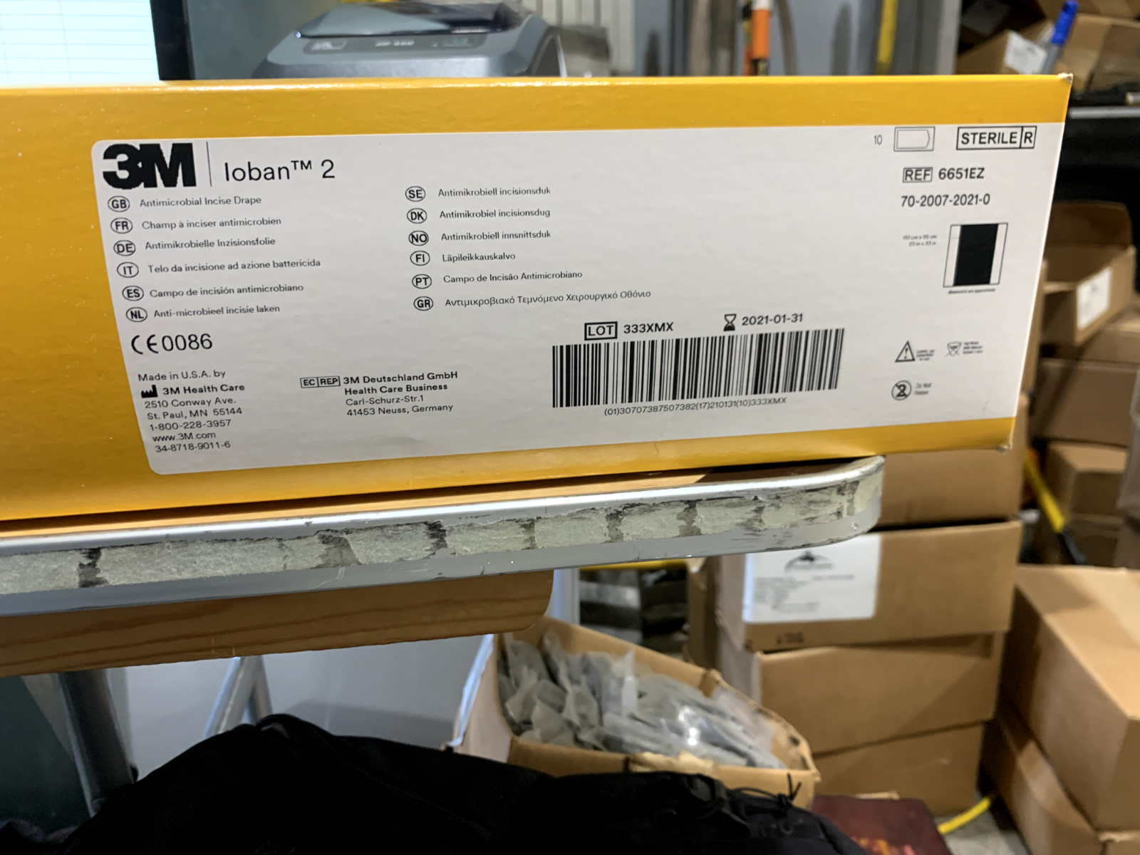 3M Loban 2 Antimicrobial Incise Drape 6651EZ Latex for sale online 