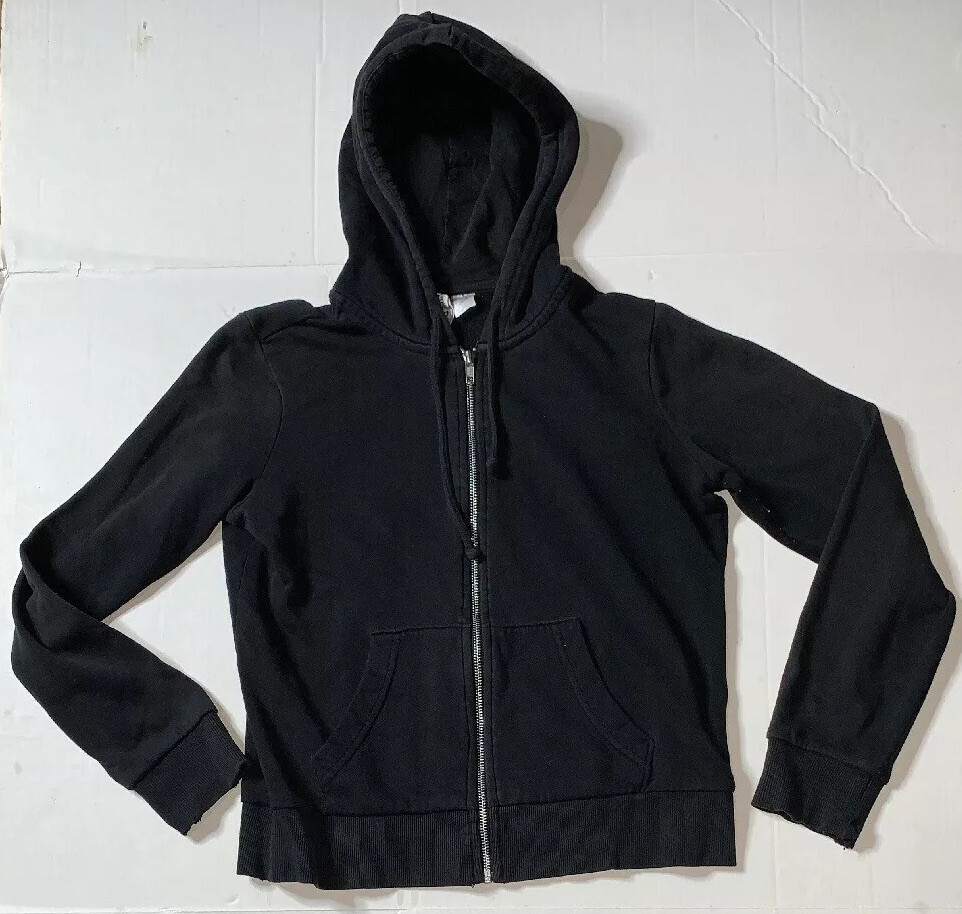 Regular Fit Chaqueta Sudadera Negra Hombre H&m Preowned- H&M Long