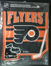 Philadelphia Flyers Felt Door Decor Wall Banner 20" X 16" Hockey NHL New 