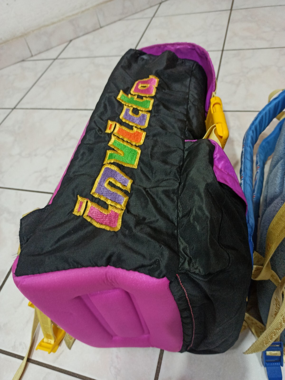 Invicta Three backpack multicolor USED vintage im… - image 6