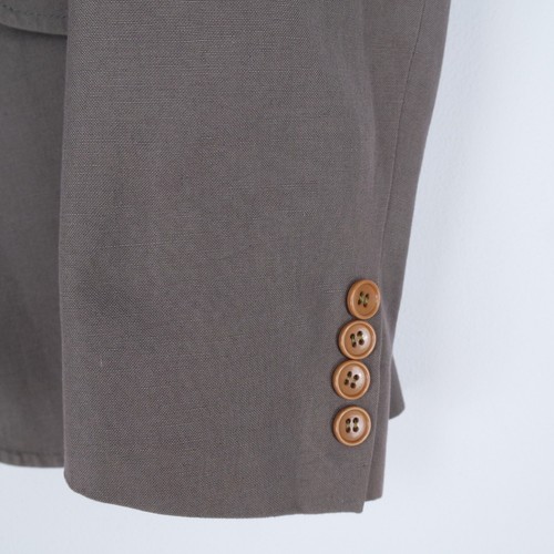 Mens Italian Blazer 36R UK Size XAGON Brown Cotton Sport Coat Summer Jacket - Picture 8 of 12