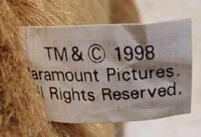 RARE 1998 Plush Klingon Teddy Bear from Star Trek: The