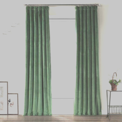 PAIR Mainstays Blackout Energy Efficient Grommet Curtain Panel 40W x 95L Aqua