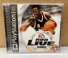 NBA Live 2002 (Sony PlayStation 1 PS1, 2001) USED - GREAT CONDITION
