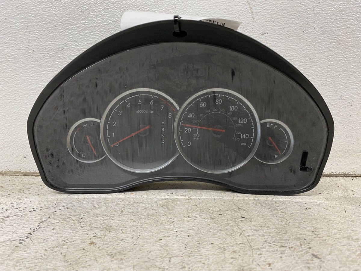 2006 Subaru Outback 2.5L A/T cluster speedometer tach gauges