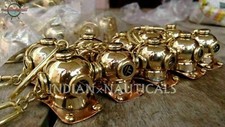 Lot OF 10 Unit Key Ring Scuba Diving Solid Brass Key Chain Mini Divers Helmet