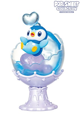 RE-MENT Pokemon POP'n SWEET Collection Mini Figure Desktop Toy #2 Piplup Pochama