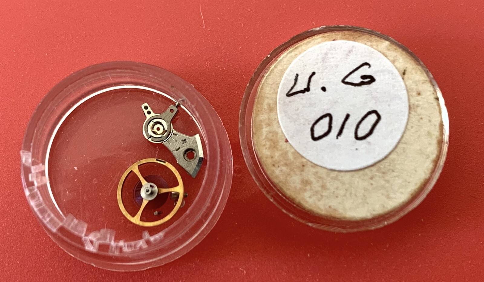 Universal Geneve Cal. 010 Volante + Mix Vintage Watch Parts Reloj Recambio