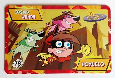 THE FAIRLY ODDPARENTS CARD DKV #078 CLEFT COSMO & WANDA 2022 PERU Nickelodeon