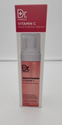 Dr Wellness Vitamin C Facial Foaming Cleanser 6.76oz Exp 10/26 Sealed