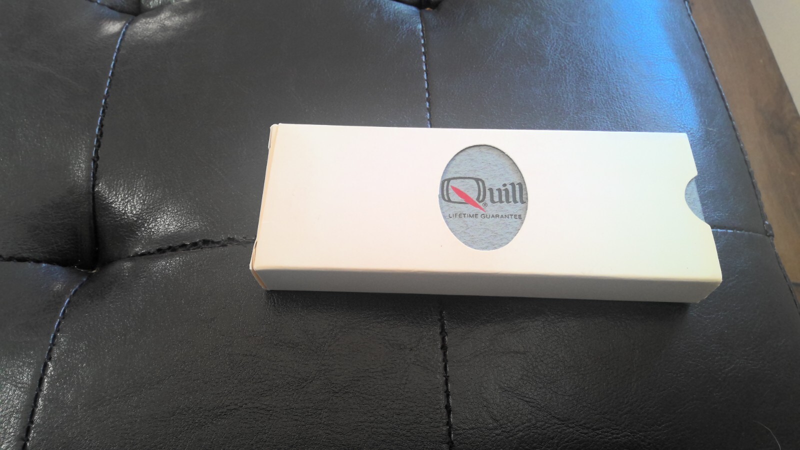 QUILL Model 56P Black & Chrome Lifetime Guarantee Black Satin Ink