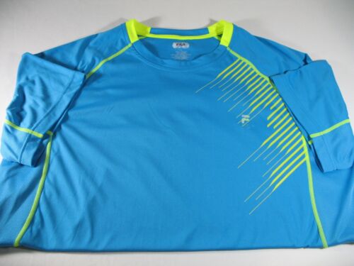 Maglione Pullover Fila Sport Blu Bici Atletica Uomo XXL Blu Manica Corta - Foto 3 di 6