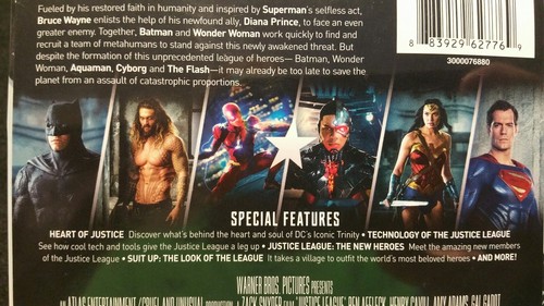 《☆》《☆》《☆》《☆》《☆》NEW Justice LEAGUE blu-ray steelbook OOP Rare - Picture 6 of 8