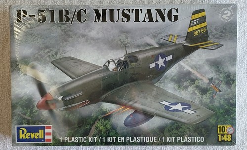 Revell 85-5256 P-51B/C Mustang Flugzeug 1:48 Neu Factory Sealed