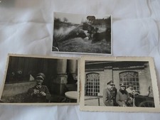 VINTAGE LOT 3 WWII PHOTO PHOTOGRAPHS