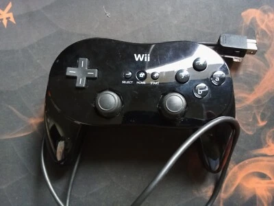 Manette Classic Noire Nintendo Wii RVL-005 - Photo 1/2