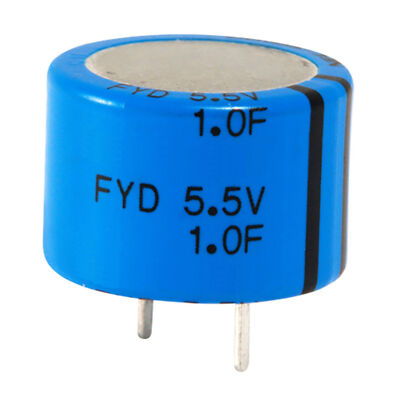 Kemet Superkondensator FY THT radial 5,5V 0,47F 80% RM5,08mm -25°C...70°C