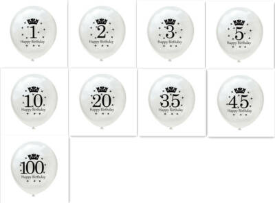 Alter Geburtstag Ballons 16. 18. 21. 30. 40. 50. 80. Geburtstag Dekorationen UK