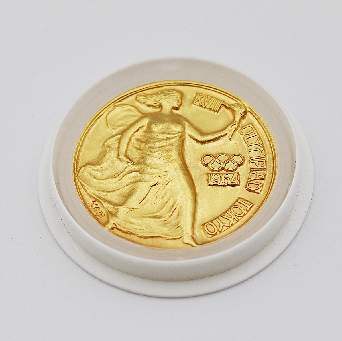 【希少】 TOKYO OLYMPICS 1964 Rare】1964 Tokyo Olympics 18K Gold Plated Commemoration