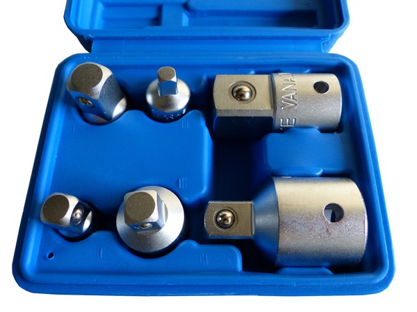 "SteckschlüSsel Adapter Set 6Tlg Stecknuss Satz 1/2\"3/4\"1/4\"3/8\" Stahlkaiser"-image