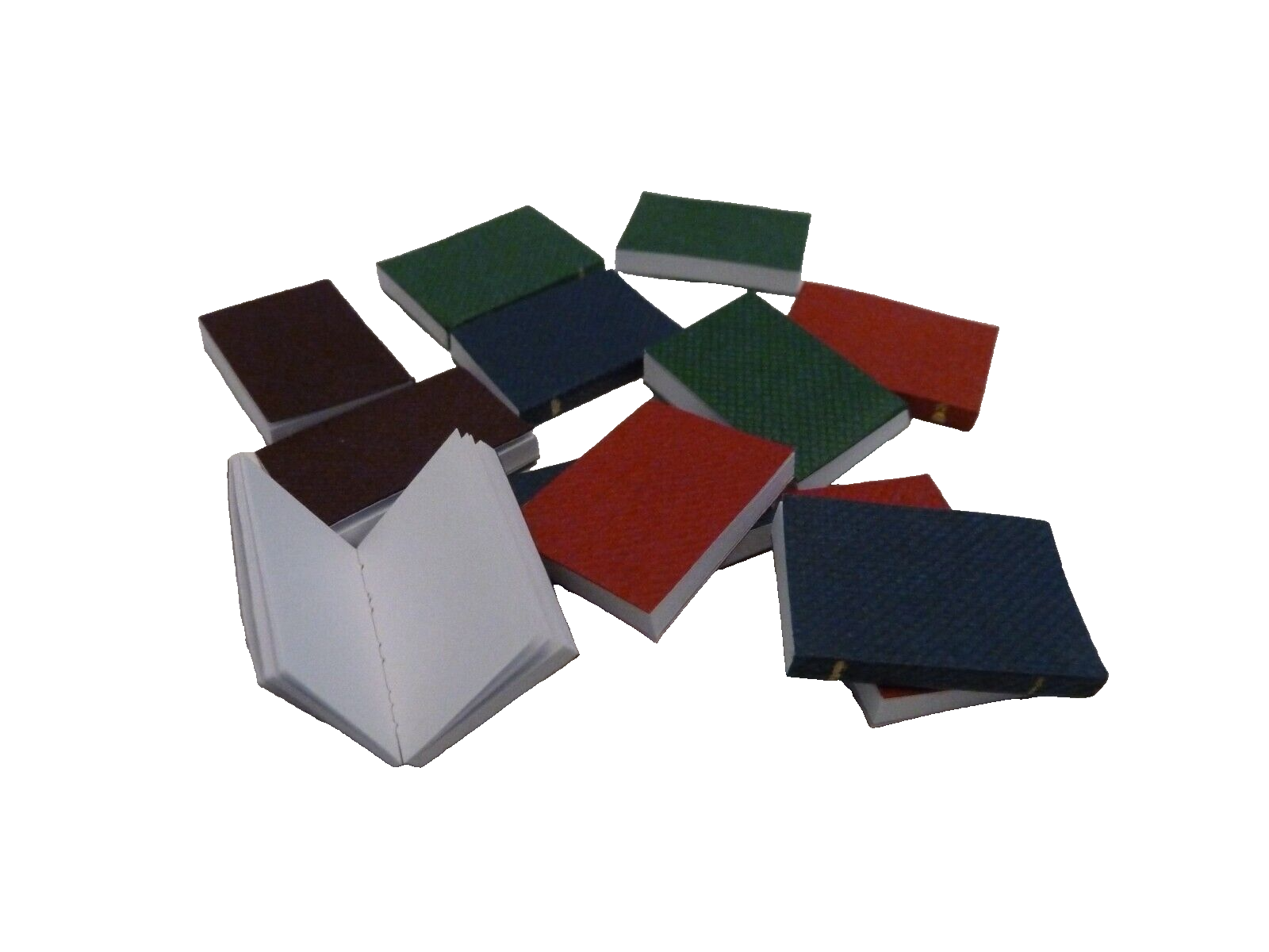 Dolls House Blank Books Set of 12 Study Shop Miniature 1:12th Scale JASPERS (B3)