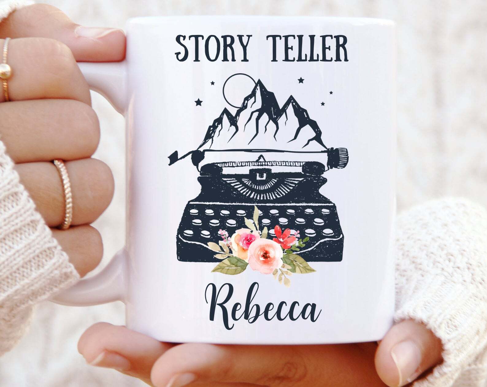 Gift For Writer Personalised Mug For Author Storyteller Mug Mug For Writer