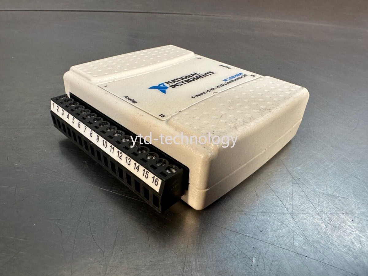 National Instruments NI-USB-6008 Multifunction I/O Card, 8-Inputs