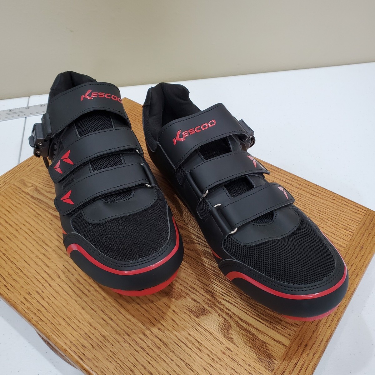 KESCOO Black Cycling Shoes KESCOO Cycling Shoes Compatible with Peloton Bike - Sz EU 40  main image 2