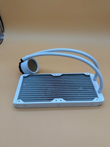 NZXT Kraken 280 RGB 2x140mm AiO Liquid CPU Cooler - Matte White 3150Z - Photo 5/13