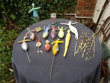 Lot of Crafting Items Cotton/Cloth /Dolls & Porcupine Quills