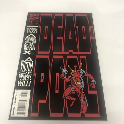 Deadpool : The Circle Chase (1993) # 1 (VF/NM)  Variant Cover   Fabian Nicieza